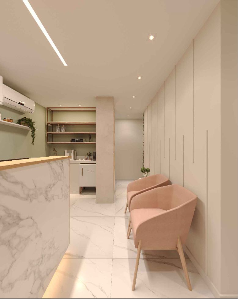 Recepção da Unique Skin Clínica Boutique